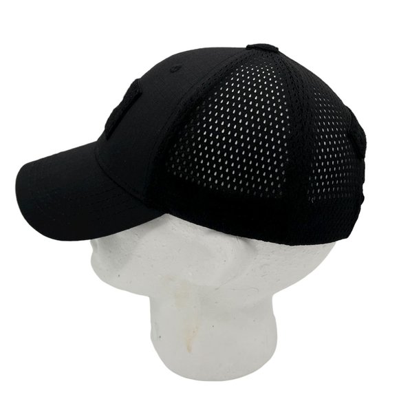 FIELDCRAFT Adjustable Tactical Trucker Hat - All Black - Picture 4 of 5